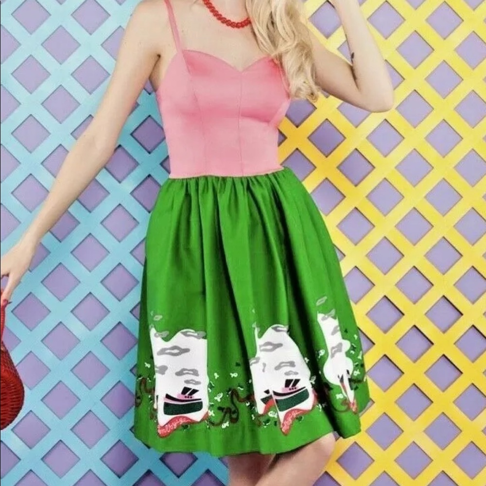 Pug Mary Blair boats dress 3x nwt